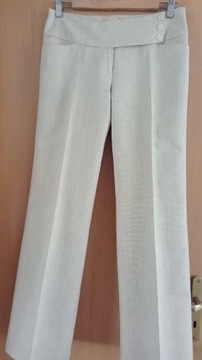 ORSAY  spodnie w kant z szeroką nogawką r 36