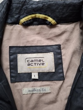 Kurtka czarna woskowana Camel Active rozm. L