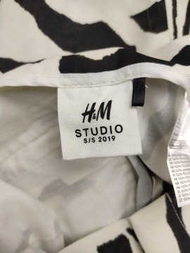 H&M Studio SS2019 spodnie palazzo z wysokim stanem