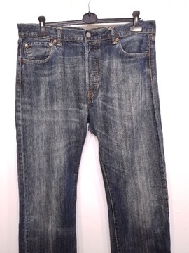 Spodnie jeansowe Levis 501 W36 34 XL 