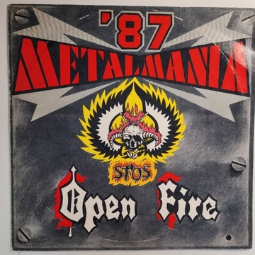 Metalmania '87 Open Fire Stos EX Winyl