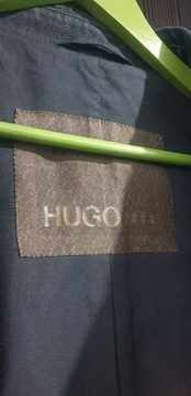 Hugo Boss. Trencz wiosenny dżins męski, płaszcz