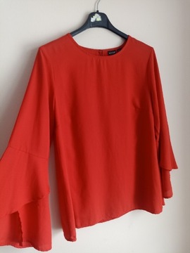 Czerwona bluzka koszula L 40 