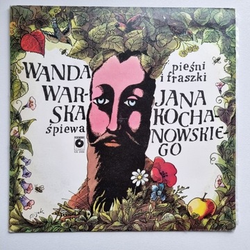 Wanda Warska śpiewa pieśni  Kochanowskiego LP NOWA