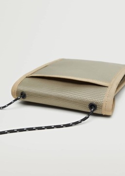 Przewieszana torebka z nieprzemakalnej tkaniny MNG IMPROVED Ochrona RFID