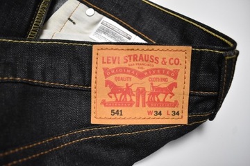 Spodnie jeans granat LEVI'S 514 r. 34/34