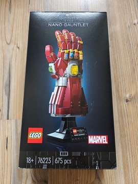 Zestaw Lego Marvel Nanorękawica - używany