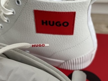 Nowe oryginalne białe sneakersy Hugo Zero Hito 41