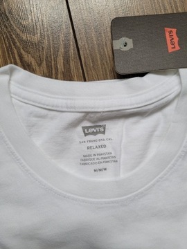 koszulka t-shirt Levi's M relaxed 100% bawełna