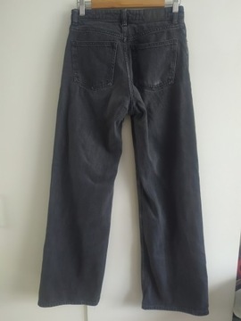 MONKI spodnie szwedy  jeansy szerokie 27 XS S