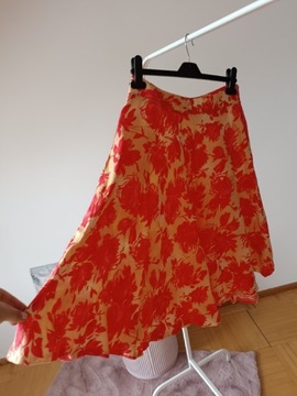 spódnica lniana używana r M Zara