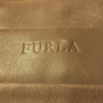 FURLA mała damska torebka skórzana 