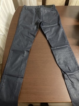 Spodnie jeansowe Zara | Slim 30 | Woskowane | BDB