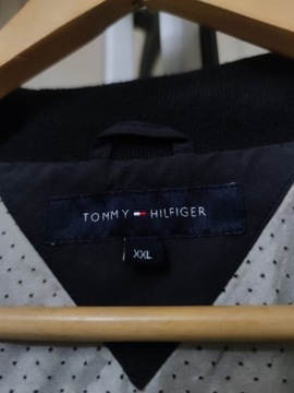 kurtka wiatrówka zimowa na zamek XXL TH Tommy Hilfiger classic sport retro 