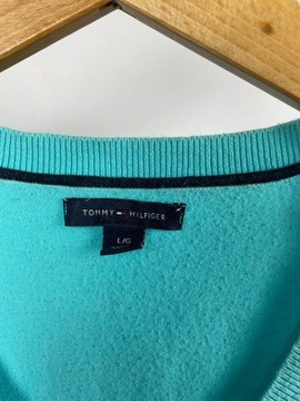 Sweter z Dekoltem V Tommy Hilfiger -  L