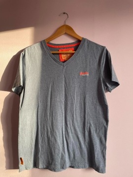 Basic T-shirt SuperDry szary S