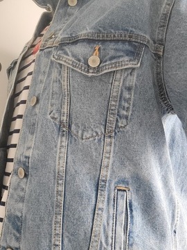 Kurtka jeansowa damska PULL&BEAR oversize r.M/L/XL