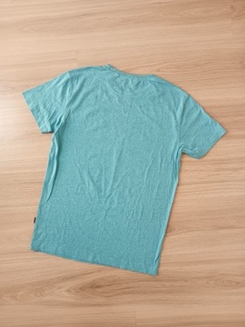T-shirt bluzka koszulka niebieska błękitna Cropp S