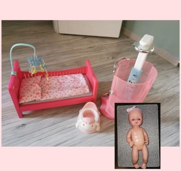 Baby Born zabawki Lalka łóżeczko prysznic nocnik