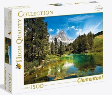 Puzzle 1500 Clementoni Blue Lake