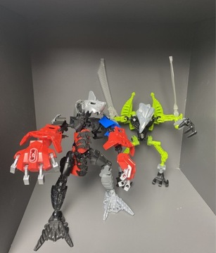 Bionicle zestaw dwóch figurek 