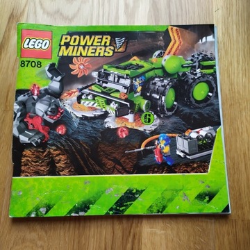 LEGO 8708 Power Miners niekompletny 