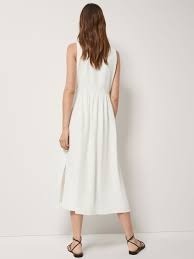 Massimo dutti biała sukienka 42 (XL)