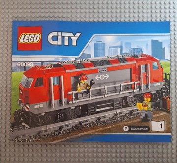 Lego 60098 - kompletna nowa lokomotywa