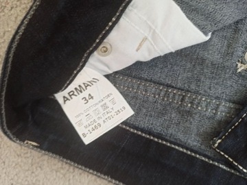 Męskie spodnie Armani Jeans rozmiar W30 L34 30/34