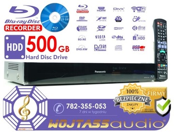 Nagrywarka Blu-Ray PANASONIC DMR-BST745 HDD 500 GB