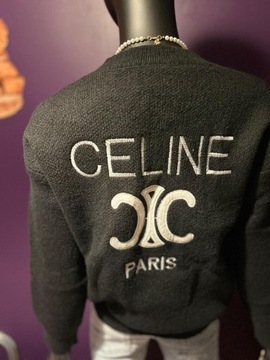 Sweter bluza kardigan rozpinany Céline 