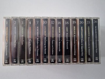 Muzyka klasyczna poważna 13 kaset Vintage