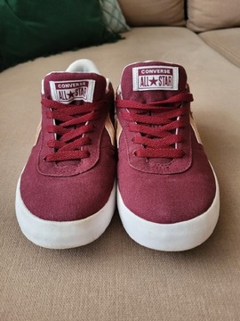 Trampki sneakersy burgund Converse 39