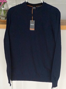 sweter Hugo Boss męski-XXL granat