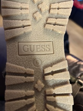 GUESS BOTKI DAMSKIE ROZM 36,5 NOWE 100% ORYGINALNE