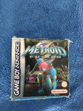 Metroid Fusion Gameboy Advance w pudelku