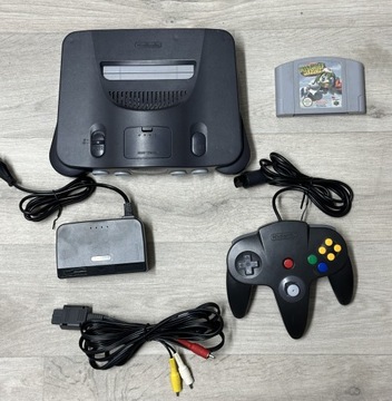 Nintendo 64 - zestaw gotowy do gry !!!