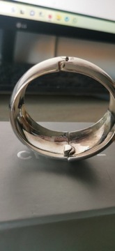 Oryginalna srebrna branzoleta Chanel 