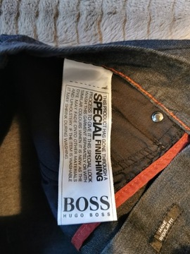 Jeansy dżinsy spodnie męskie  HUGO BOSS 31/34