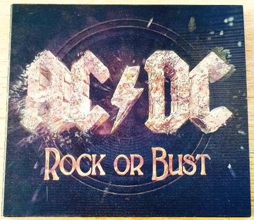 AC/DC ROCK OR BUST CD okładka 3D stan BDB