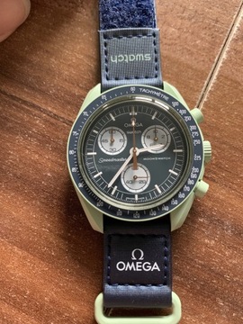 Zegarek Omega x Swatch Moonswatch mission to Earth