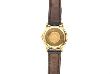 złoty zegarek omega constellation damski 18k