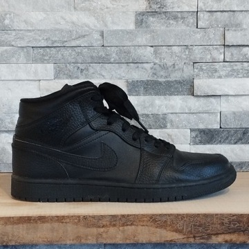 Air Jordan 1 mid Black 554724-091 sneakersy roz.42