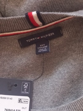 Sweter damski Tommy Hilfiger XXS szary