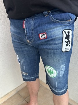 Szorty spodenki jeansowe DSQUARED2 XL XXL