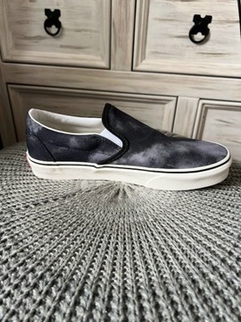 Buty Vans slip-on rozmiar 38 czarno szare nowe