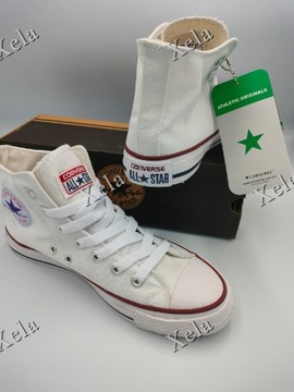 Promocja! Trampki Converse białe r.37