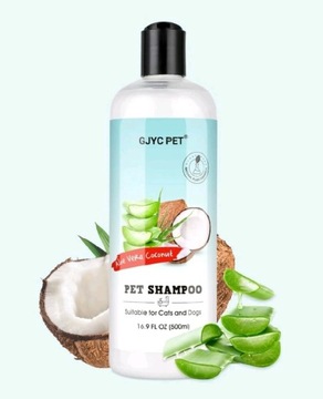 Dezodoryzujący szampon dla zwierząt z Kokosem