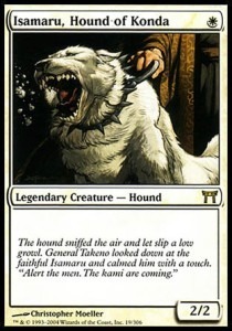 Isamaru, Hound of Konda MTG  