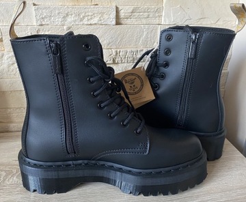 Buty glany Dr Martens V Jadon II Black Mono r.40